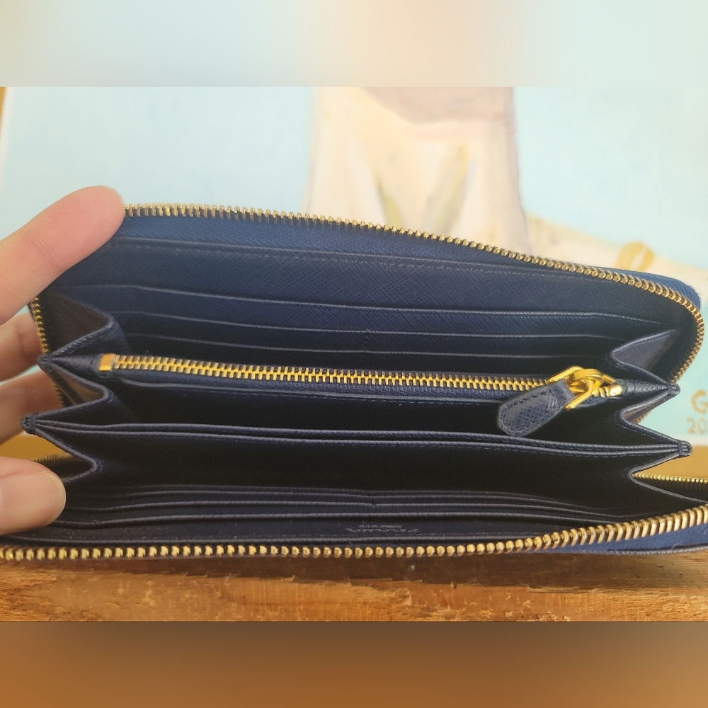 Prada Large Safino Leather Wallet - Picture 6 of 13